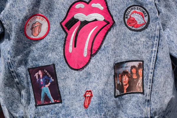 Backside Jacket From The Rolling Stones At Amsterdam The Netherlands 13-6-2022