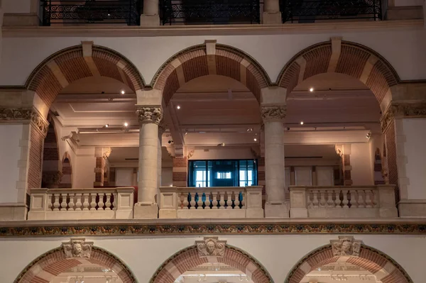 Balcony Tropenmuseum Museum Amsterdam Netherlands 2022 — Stock Photo, Image