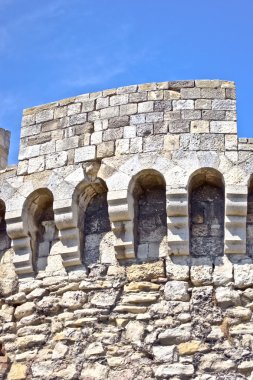 Kale taş tuğla duvar