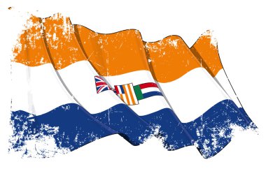 South Africa 1928-1994 Flag Grunge clipart