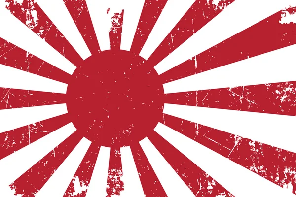 Japonya'nın Emperial Donanma Teğmen düz doku — Stok Vektör