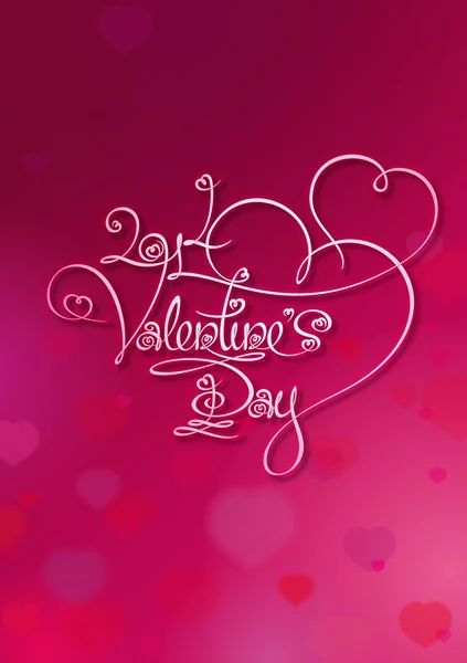 Valentýna karty - 2014 valentines day - Václav — Stockový vektor