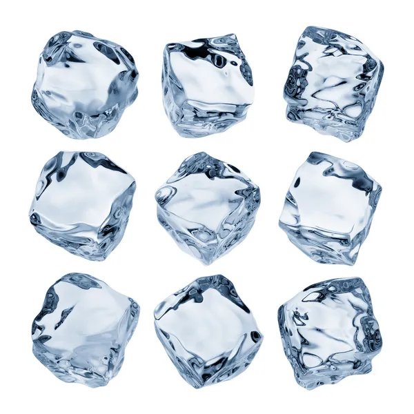 Ice cubes Stock Photo