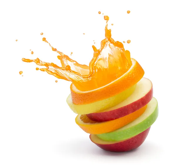 Ponche de frutas — Fotografia de Stock