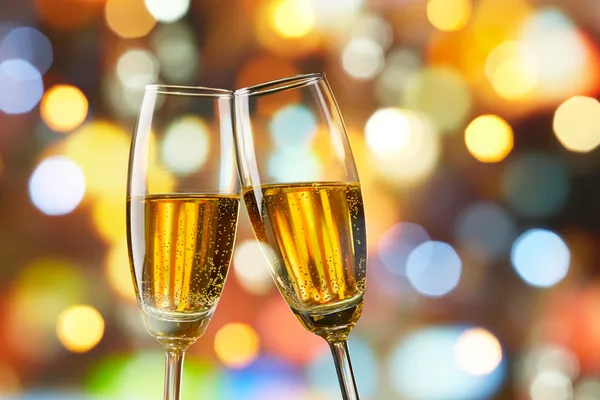 Skål för champagne — Stockfoto