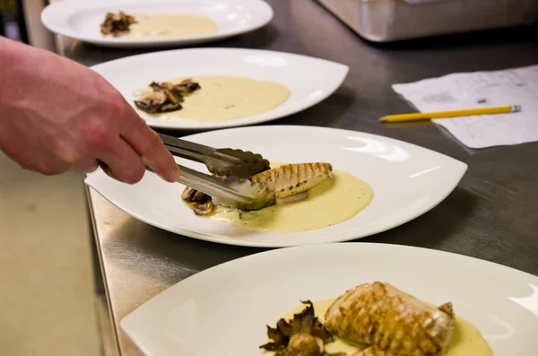 Chicken dish — Stock Photo, Image