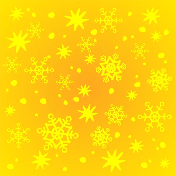 Gold snow background — Stock Photo, Image