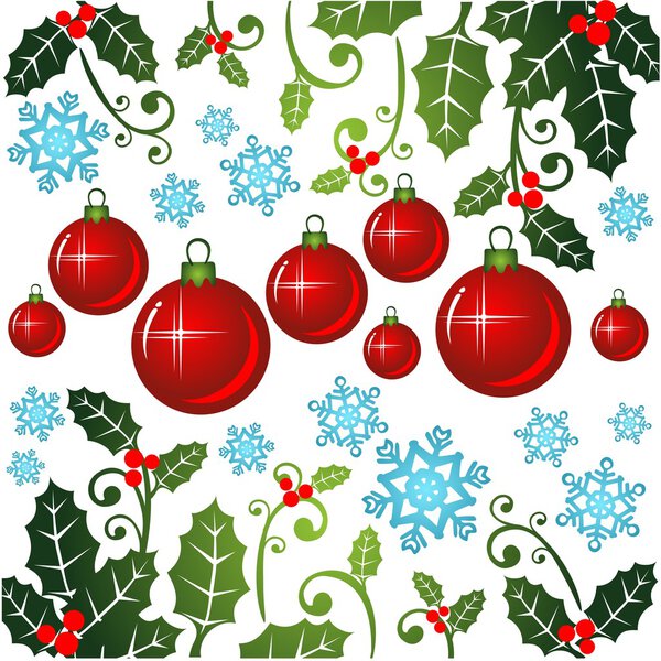 Рождественский фон