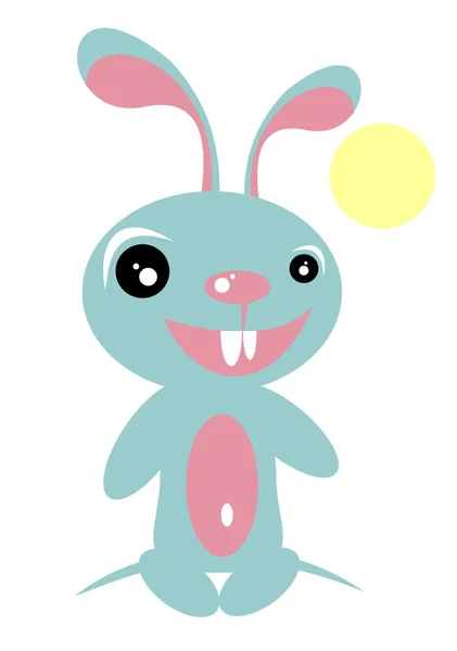 Happy rabbit — Stock Photo, Image