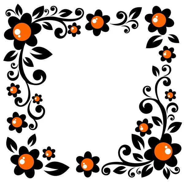 Floral border — Stock Photo, Image