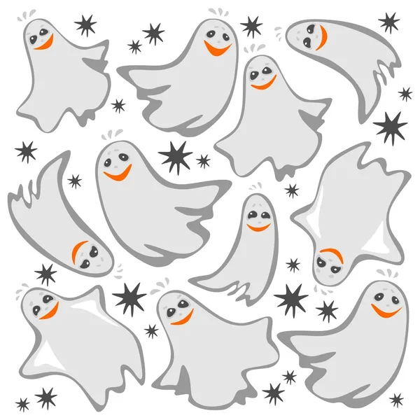 Ghosts background — Stock Photo, Image