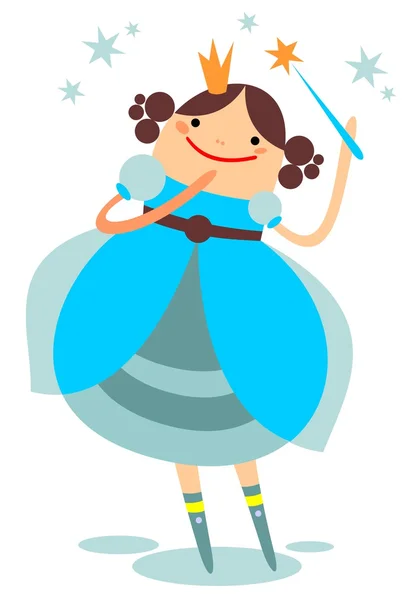 Happy princess — Stock Photo, Image