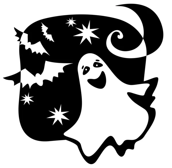 Fantasma de Halloween —  Fotos de Stock