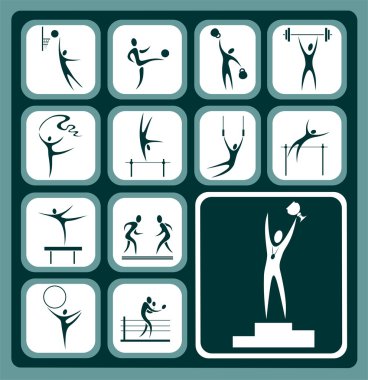 Spor Icons set
