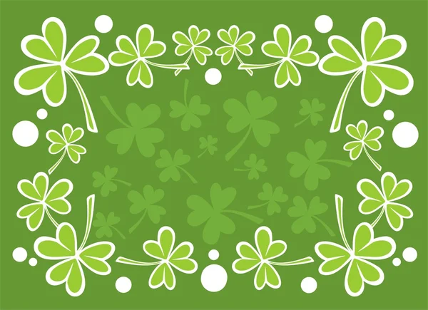 Clover pattern — Stock Photo, Image