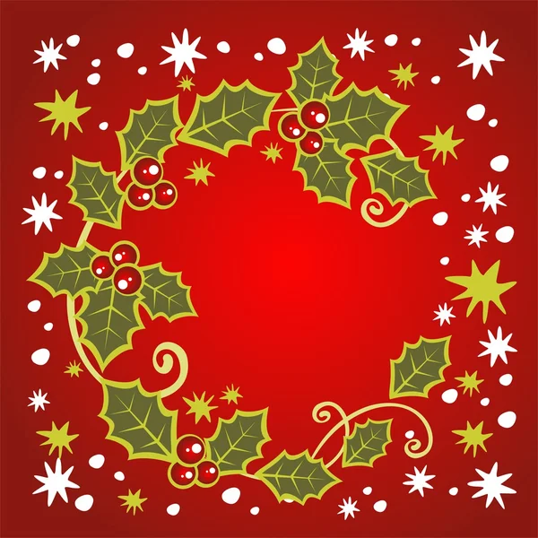 Red christmas background — Stock Photo, Image