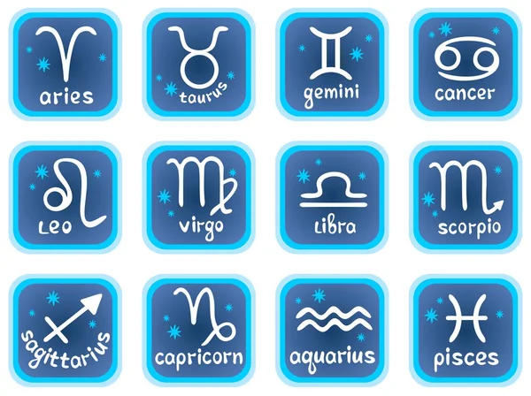 Zodiac star signs — Stock Photo, Image