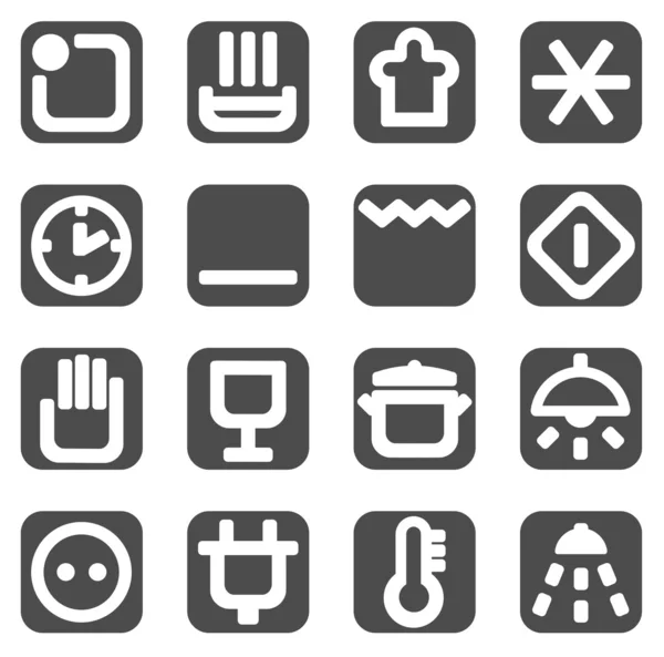 Icons set — Stock Photo, Image