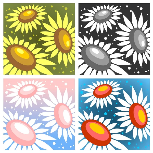 Flowers pattern — Stock Photo, Image