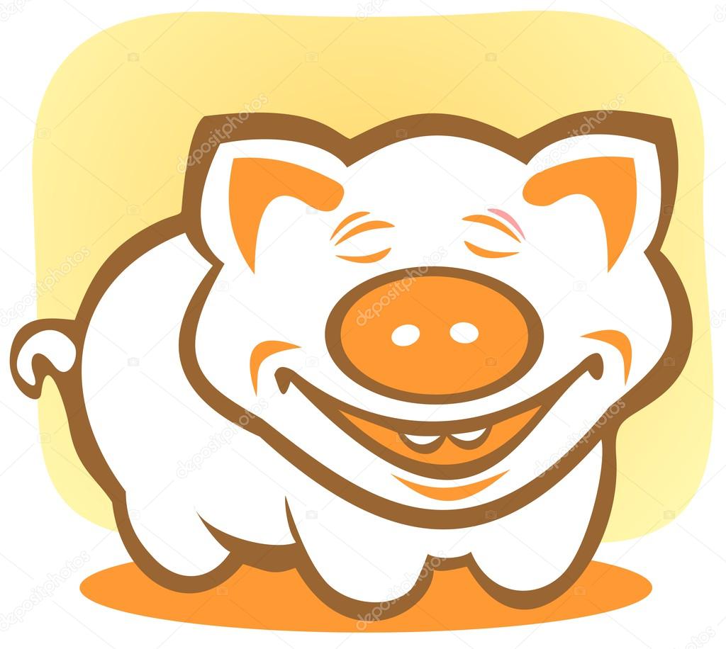 happy piggy