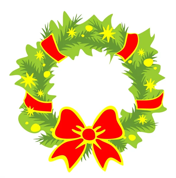 Christmas wreath — Stock Photo, Image