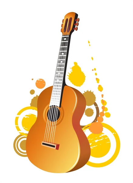 Grunge guitar — Stock Photo, Image