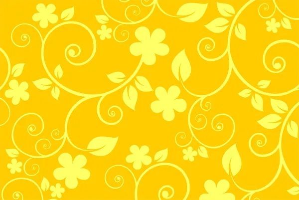 พื้นหลังดอกไม้สีเหลือง — ภาพถ่ายสต็อก
