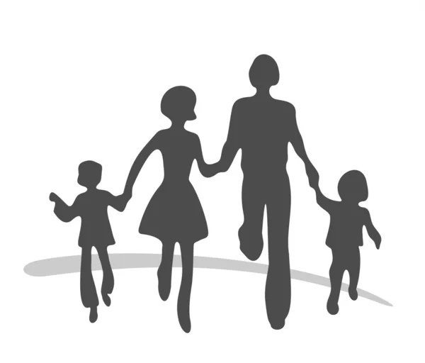 Happy family — Stock Photo, Image