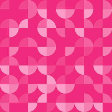 Soyut, minimalist, kusursuz mozaik desen. Vektör çizimi. Pankart, broşür, poster, baskı, ambalaj kağıdı, duvar kağıdı veya kumaş için tasarım.