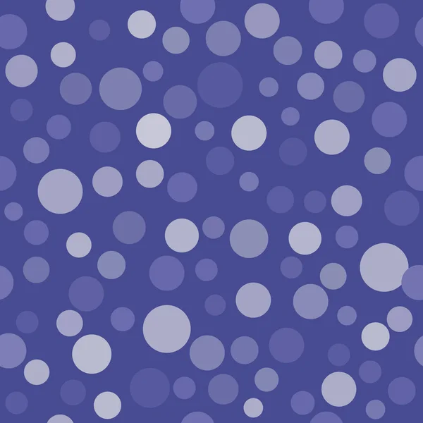 Abstract Seamless Pattern Very Peri Polka Dot Mosaic Background Vector — Vetor de Stock