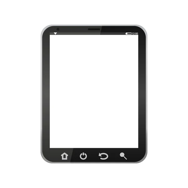 Computador Tablet — Vetor de Stock