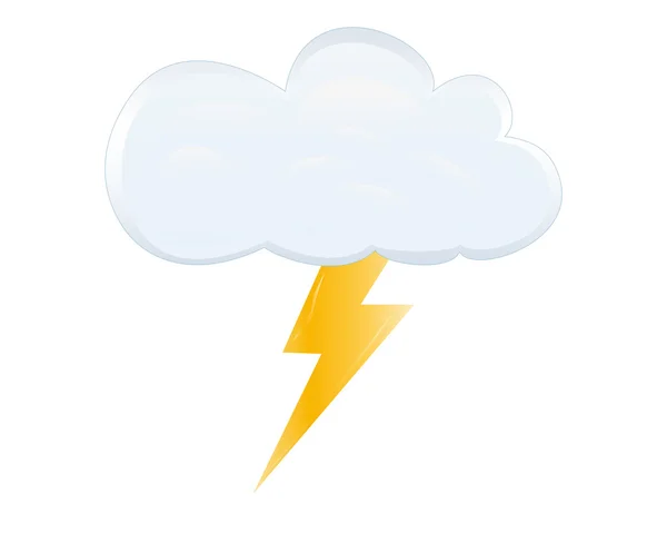 Icône de tempête — Image vectorielle