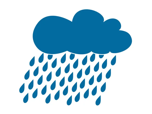 Rainy weather — Stock Vector