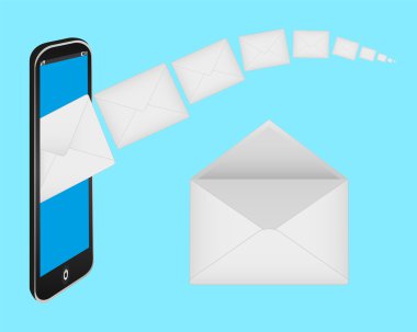 Zarflar ve cep telefonu