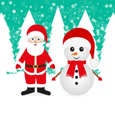 Noel Baba ve Kardan Adam