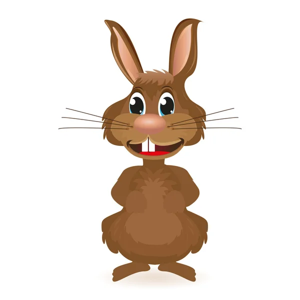 Lapin souriant — Image vectorielle