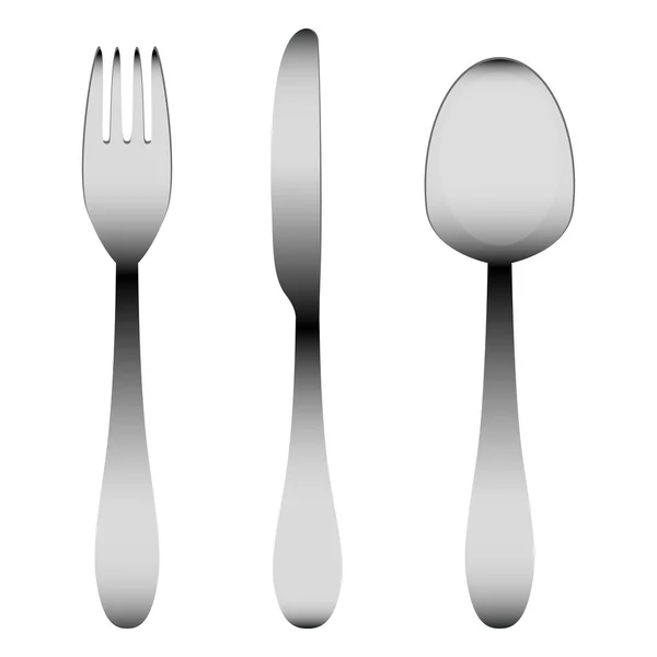 Cutlery — Stock Vector