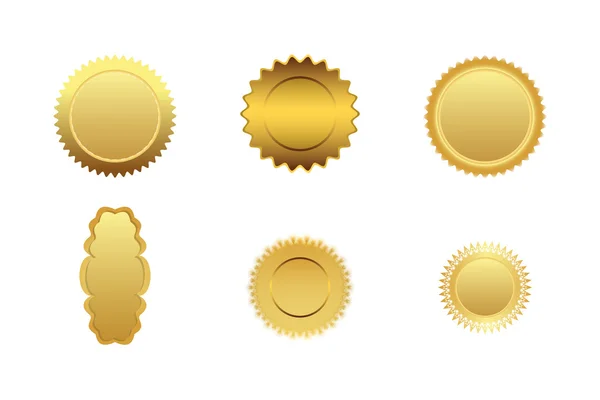 Medalha de Ouro —  Vetores de Stock