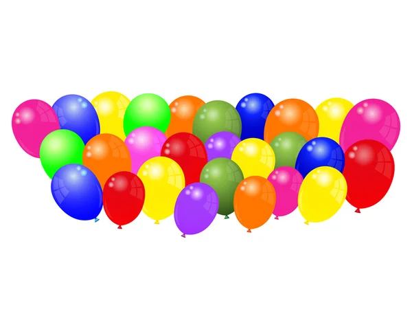 Muitos balões —  Vetores de Stock