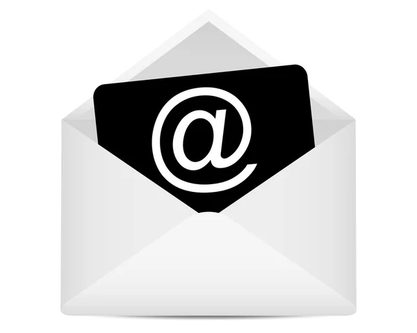 Sobre al símbolo del e-mail — Archivo Imágenes Vectoriales