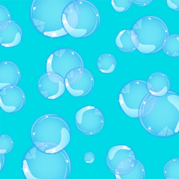 Soap bubbles — Stock Vector