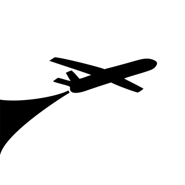 Літак символ дизайн — стоковий вектор