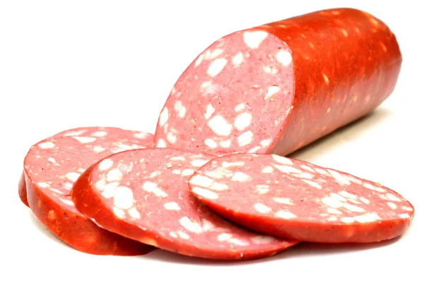 Cervelat, smoked sausage — Stock Photo, Image