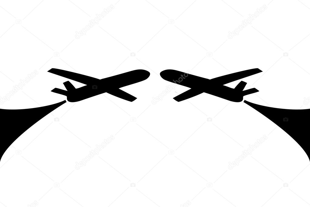 Airplane symbol design