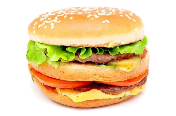 Big hamburger — Stock Photo, Image