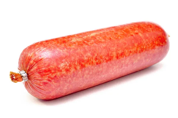 Salsiccia cotta e affumicata — Foto Stock