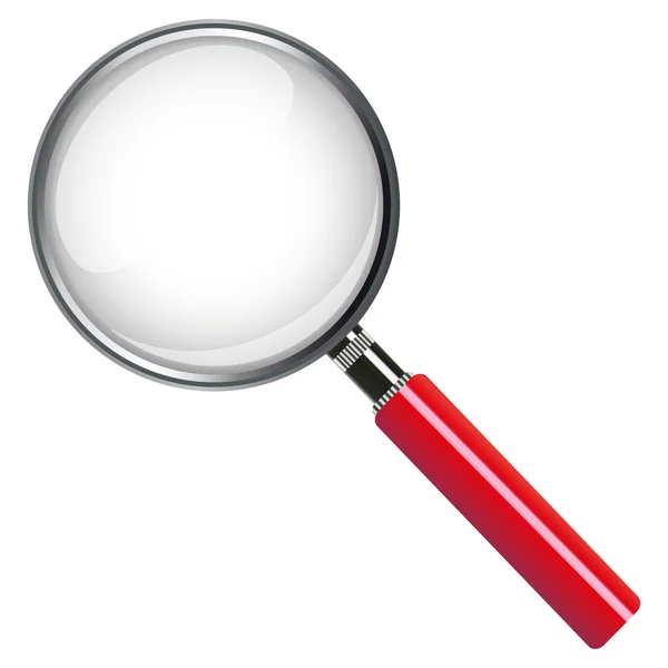 Magnifying glass — Stock Vector