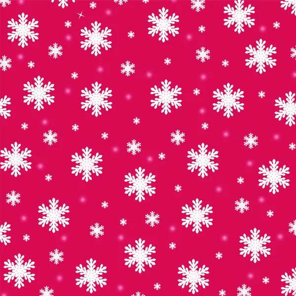 Christmas background with snowflakes — Stock Vector