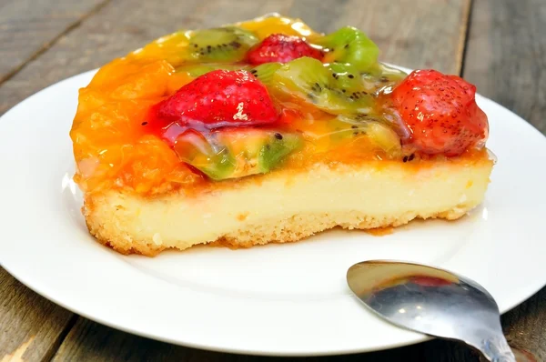 Torta di frutta e bacche — Foto Stock