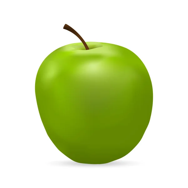 Groene appel — Stockvector